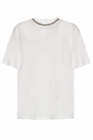 T-shirt with metal chain, zdjęcie 1 T-shirt with metal chain od Victoria Victoria Beckham